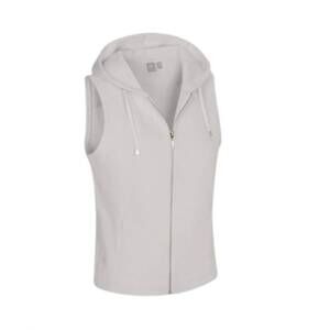 NEW NUSPORT women's malibu hoodie vest in sand